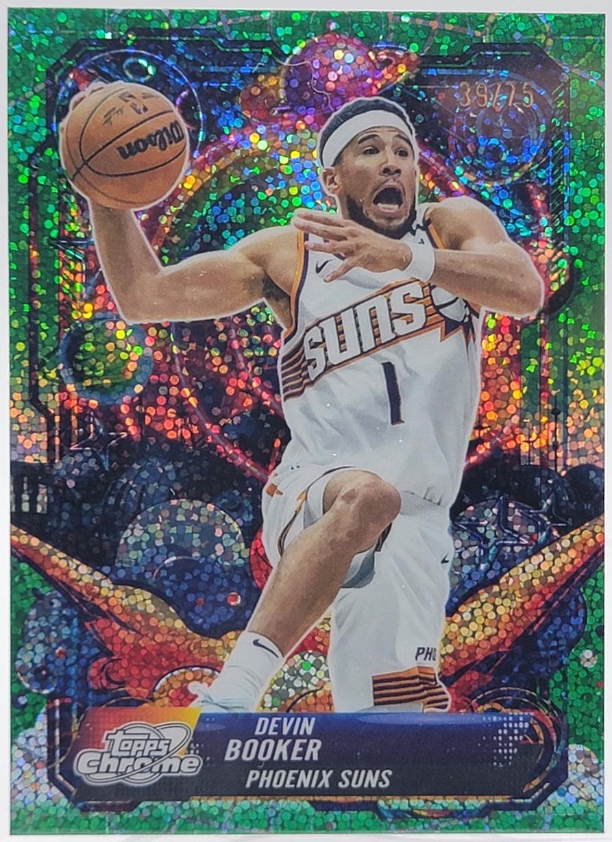 Devin Booker [Green Space Dust Refractor] #PRP-14