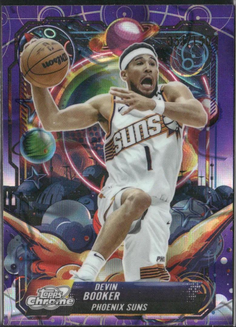 Devin Booker [Purple Nebula Refractor] #PRP-14