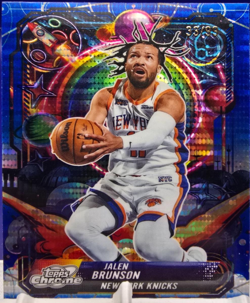Jalen Brunson [Blue Moon Refractor] #PRP-4