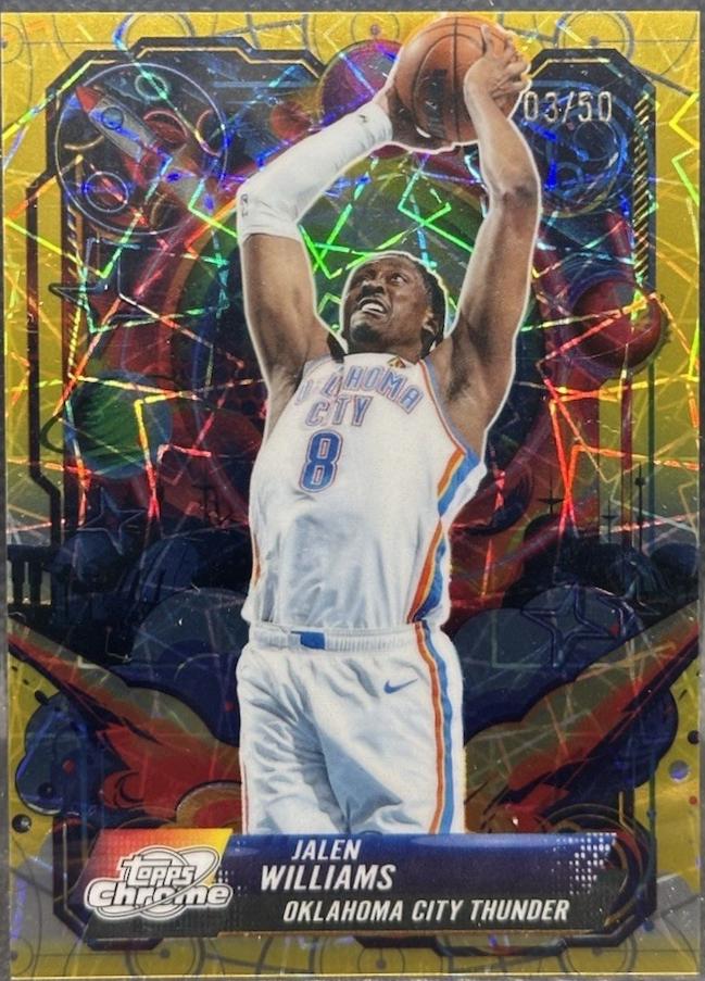 Jalen Williams [Gold Interstellar Refractor] #PRP-6