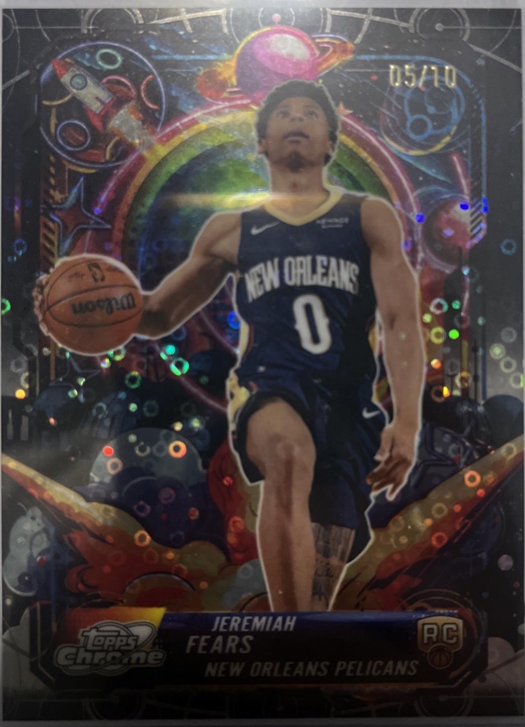 Jeremiah Fears [Black Eclipse Refractor] #PRP-22