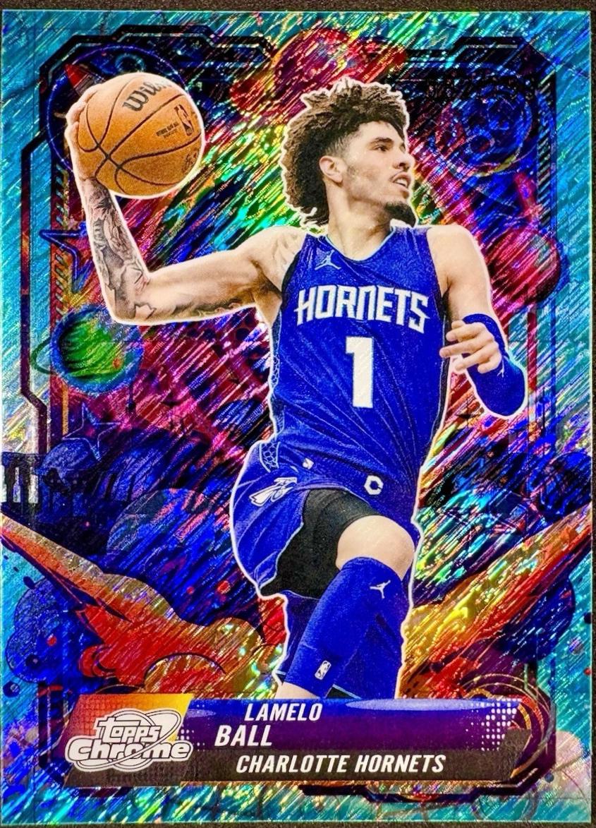 LaMelo Ball [Aqua Equinox Refractor] #PRP-13