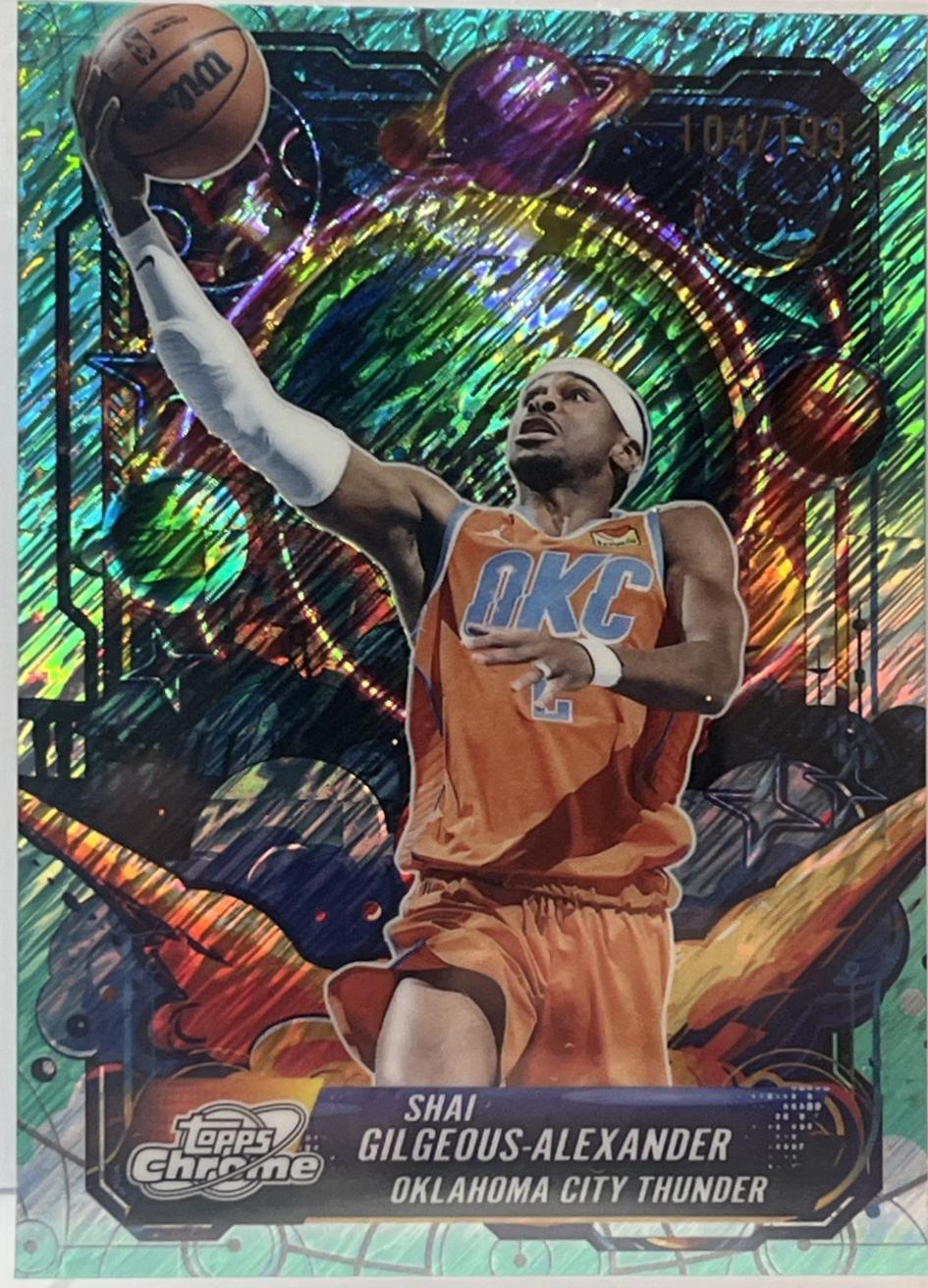 Shai Gilgeous-Alexander [Aqua Equinox Refractor] #PRP-1