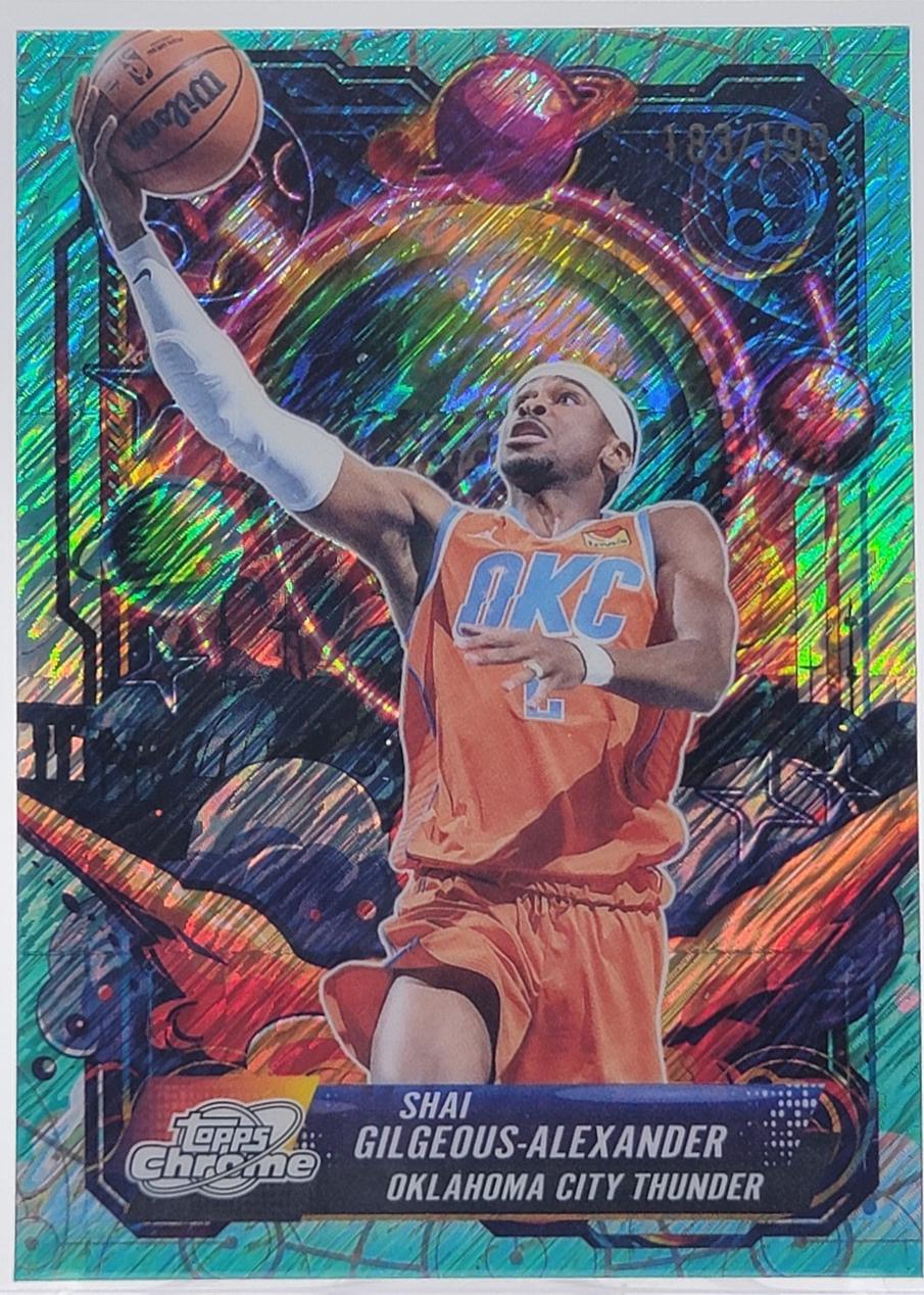 Shai Gilgeous-Alexander [Blue Moon Refractor] #PRP-1