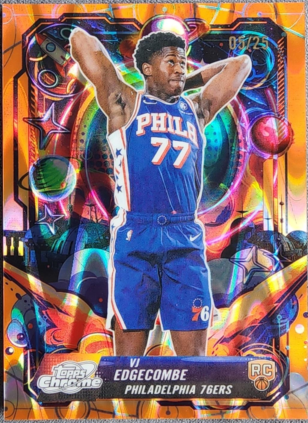 VJ Edgecombe [Orange Galactic Refractor] #PRP-18