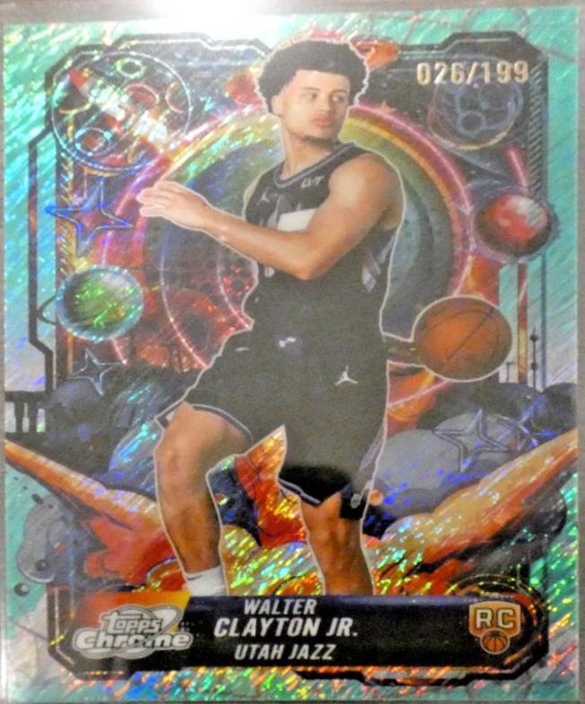 Walter Clayton Jr. [Aqua Equinox Refractor] #PRP-24