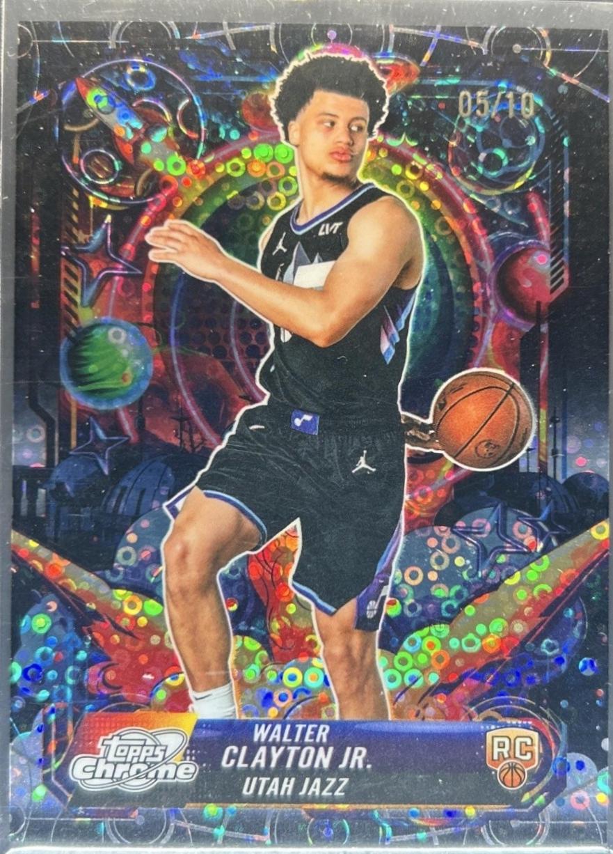 Walter Clayton Jr. [Black Eclipse Refractor] #PRP-24
