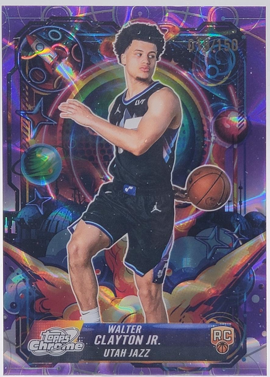 Walter Clayton Jr. [Purple Nebula Refractor] #PRP-24