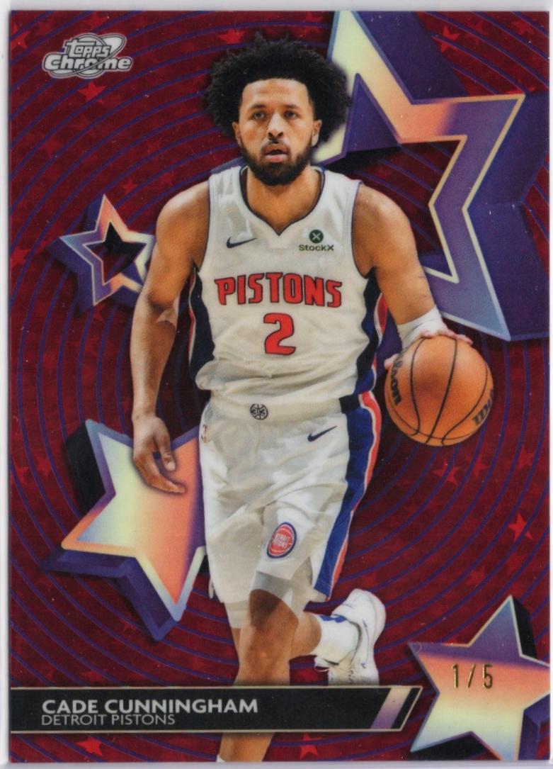 Cade Cunningham [Red Flare] #SF-16