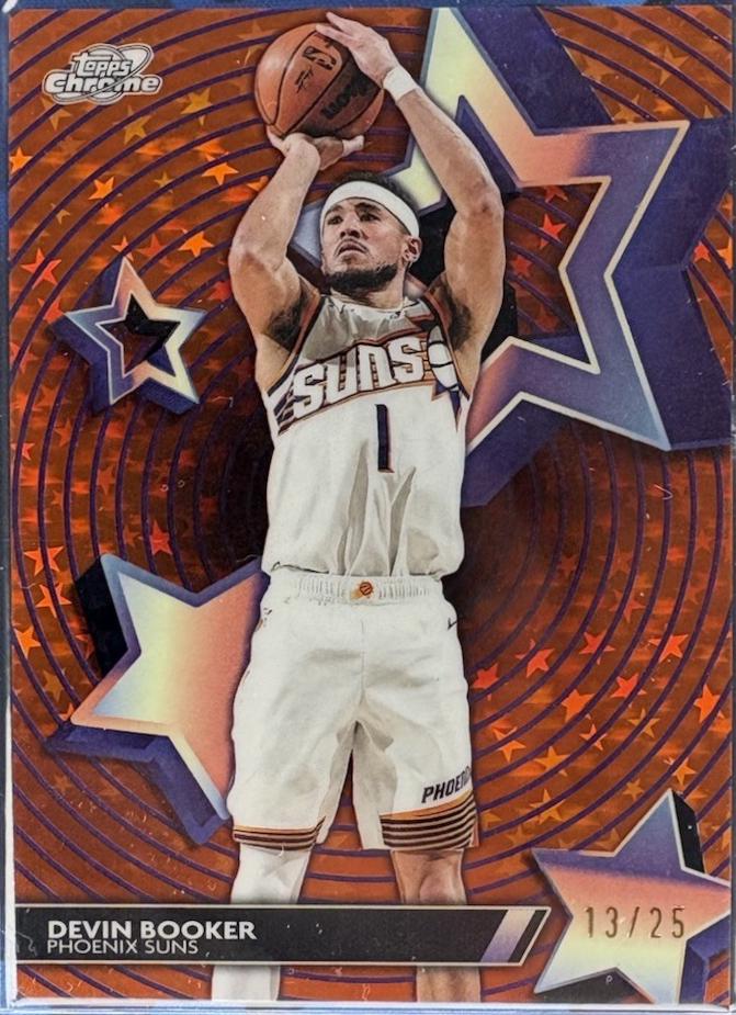 Devin Booker [Orange Galactic] #SF-17