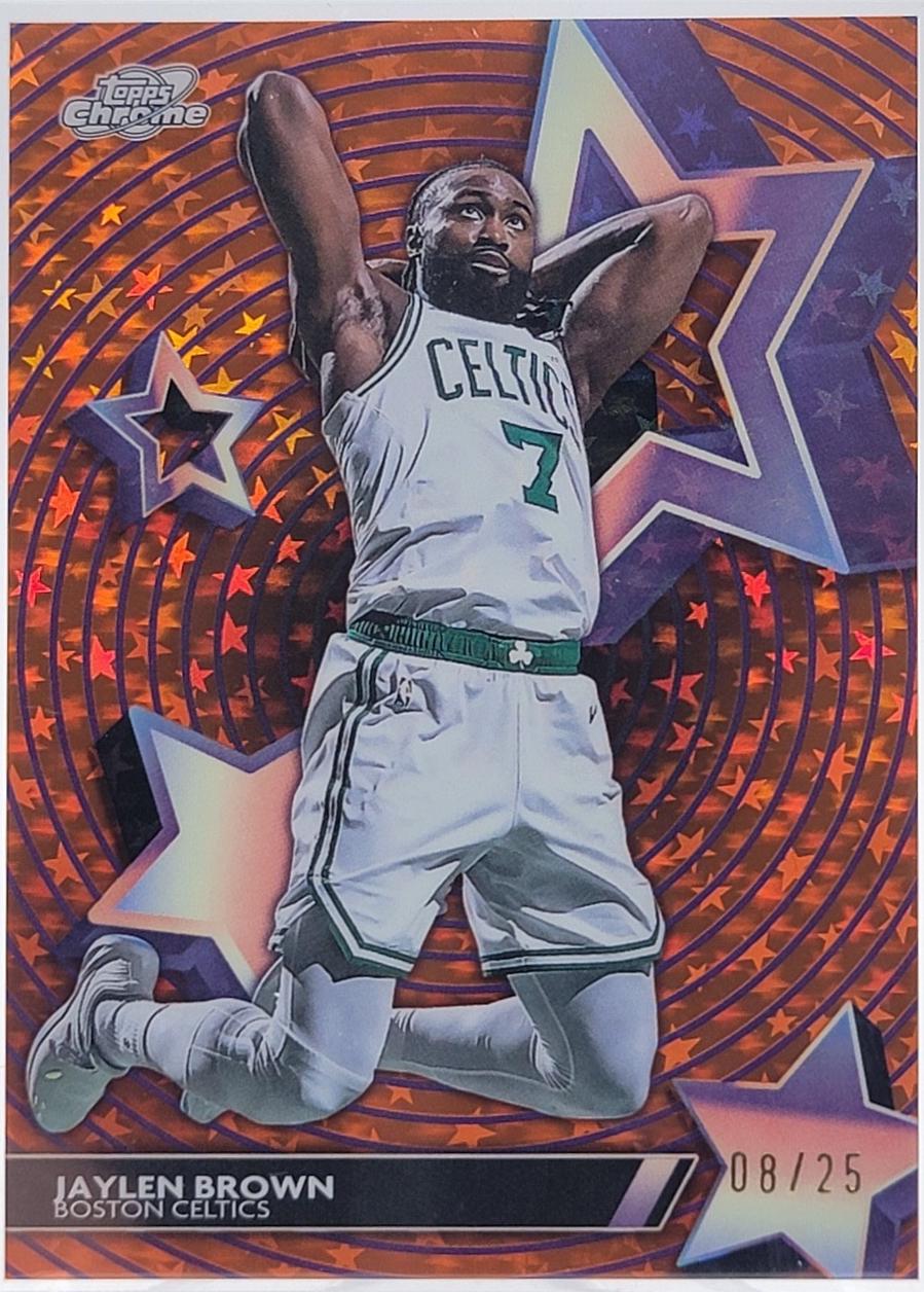 Jaylen Brown [Orange Galactic] #SF-26