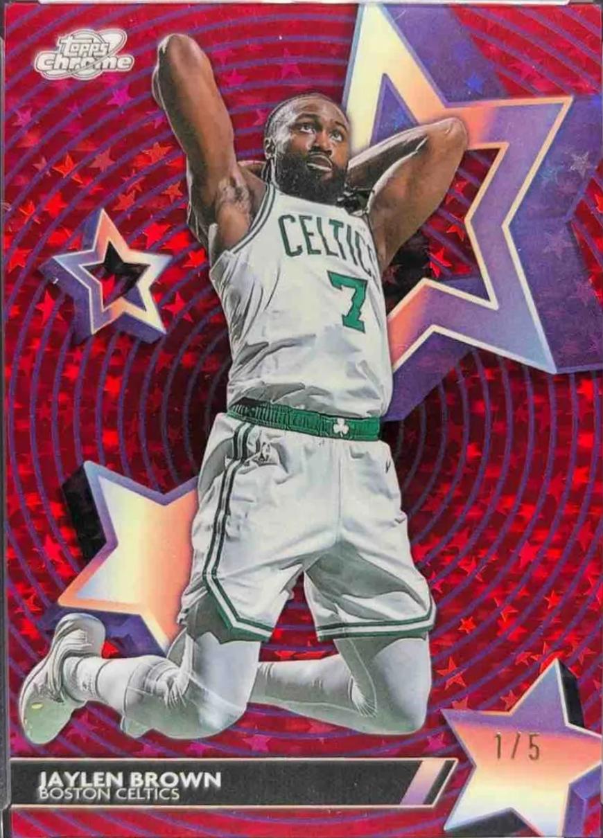 Jaylen Brown [Red Flare] #SF-26
