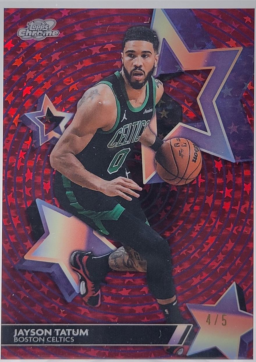 Jayson Tatum [Red Flare] #SF-10