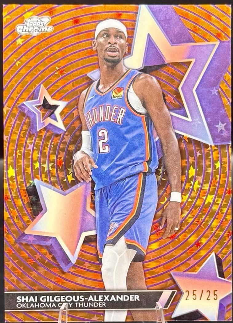 Shai Gilgeous-Alexander [Orange Galactic] #SF-1