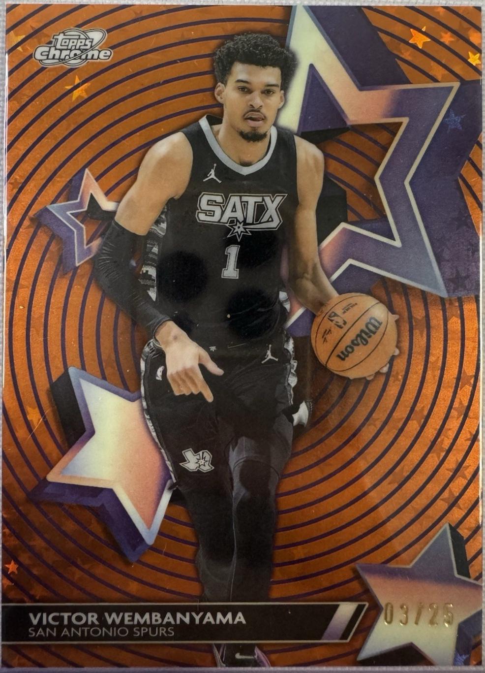 Victor Wembanyama [Orange Galactic] #SF-9