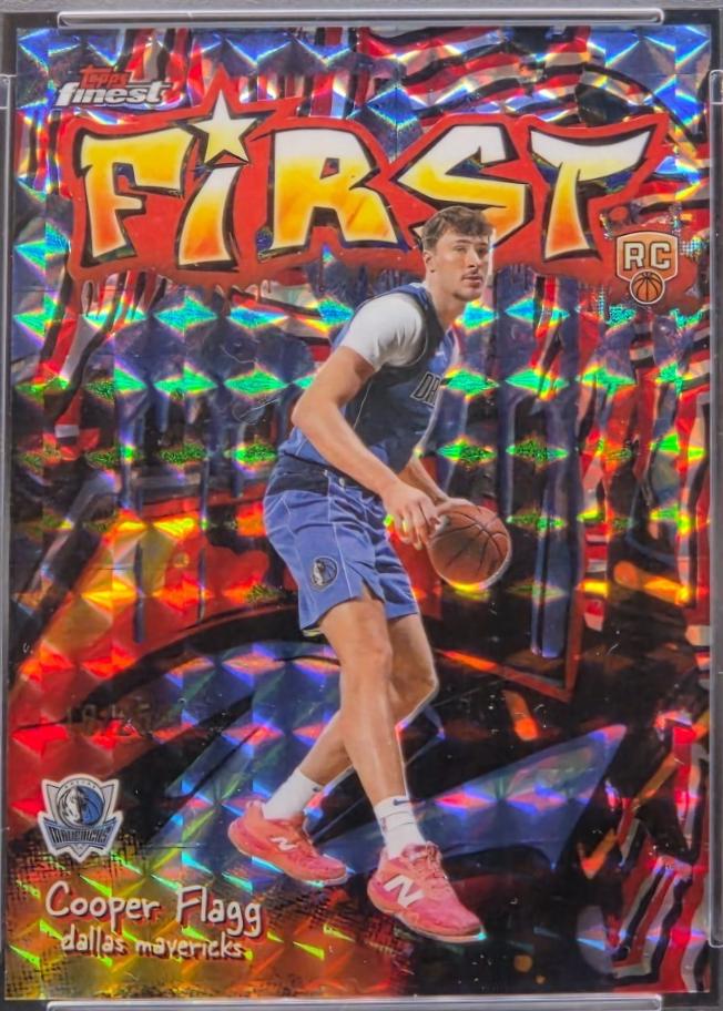 Cooper Flagg [Red Black Geometric Refractor] #F-1