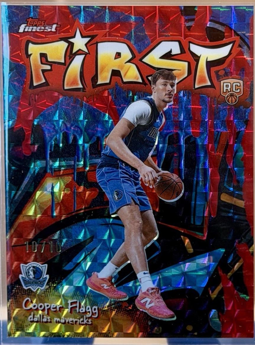 Cooper Flagg [Red Geometric Refractor] #F-1