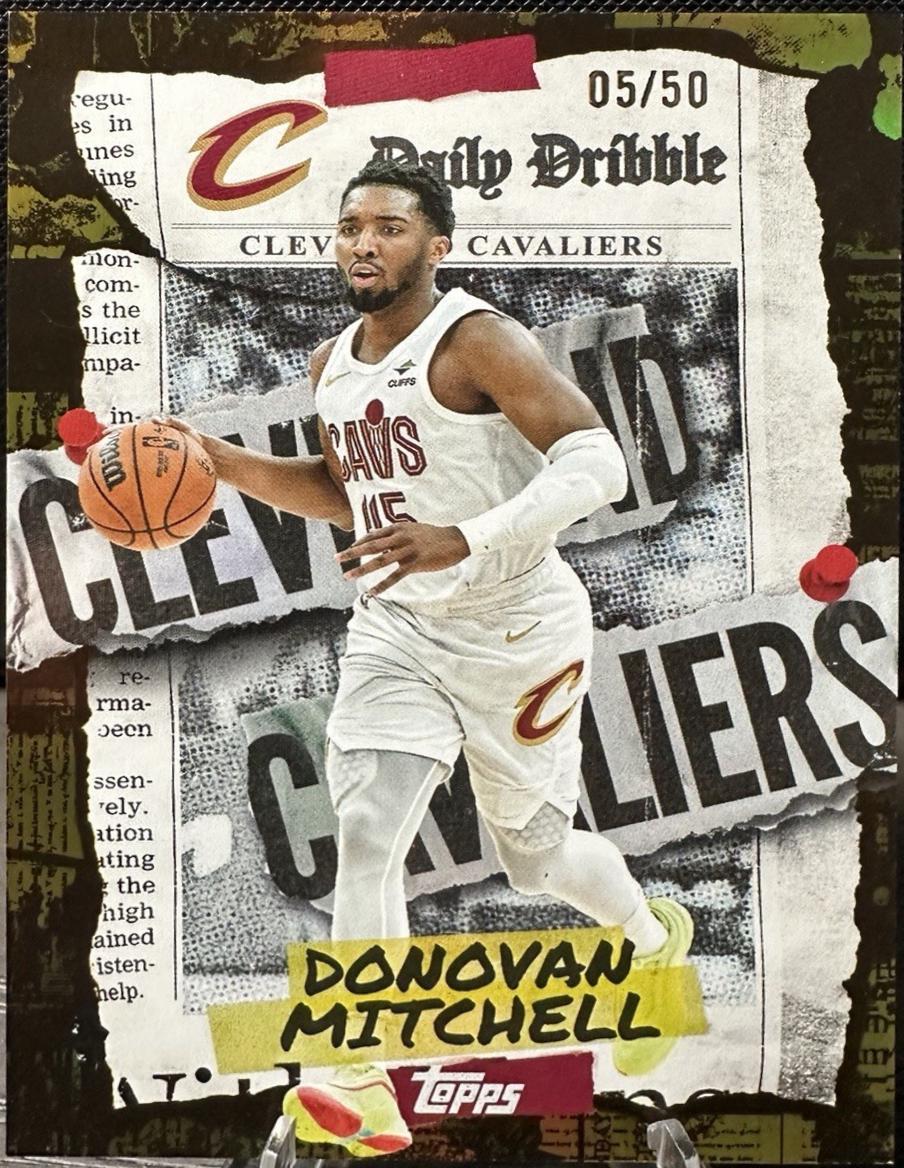 Donovan Mitchell [Gold Rainbow] #DD-8
