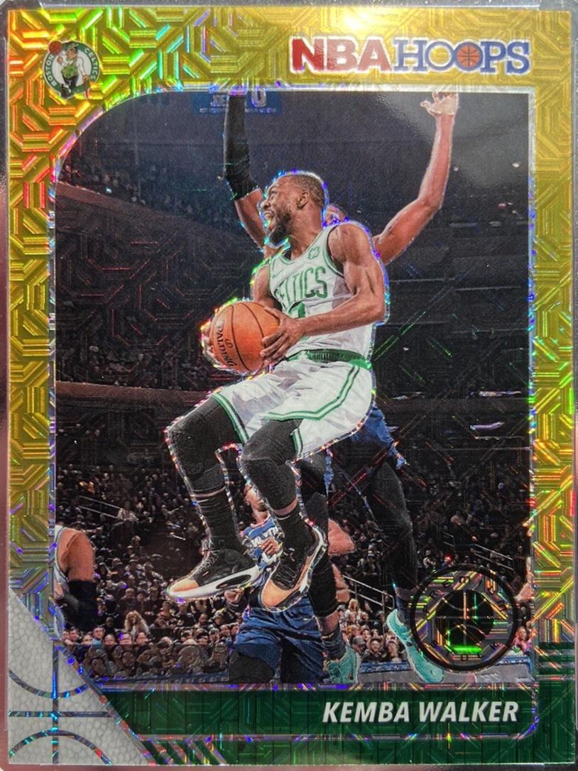 Kemba Walker [Gold Laser Prizm] #19
