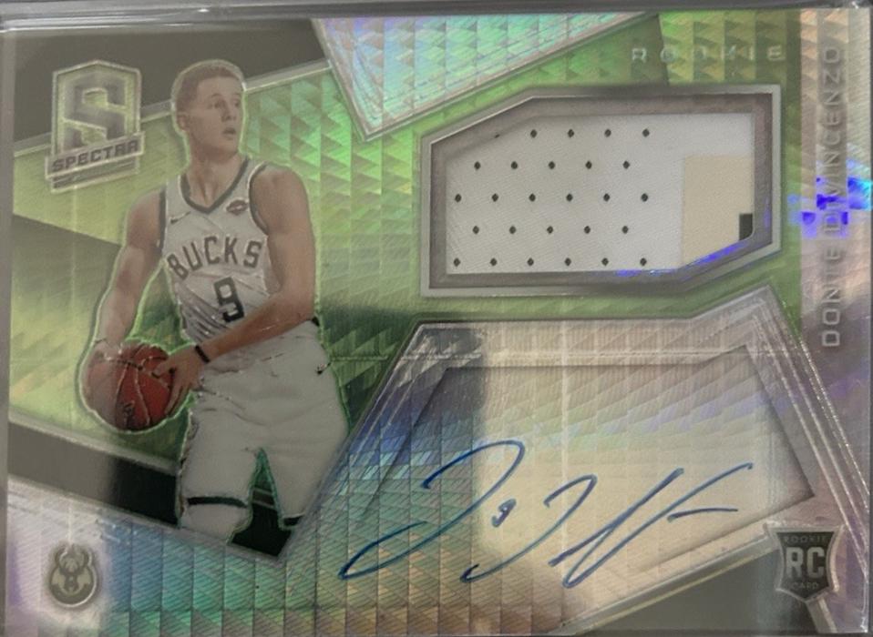 Donte DiVincenzo [Jersey Autograph Neon Green] #129