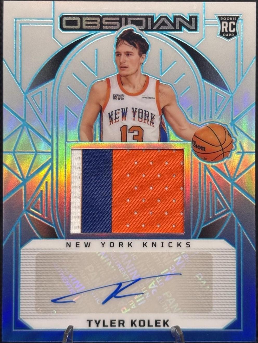 Tyler Kolek [Electril Blue Etch] #218