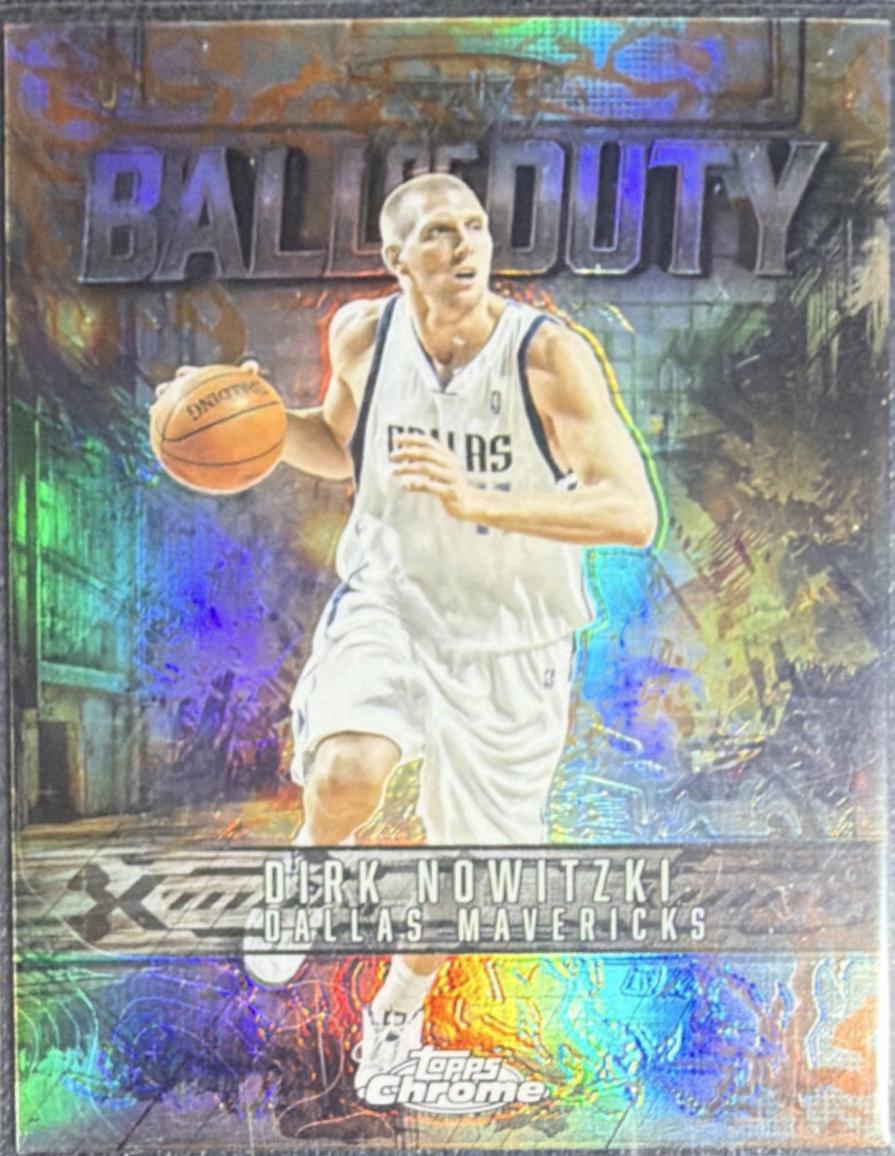 Dirk Nowitzki [Orange Refractor] #BD-17