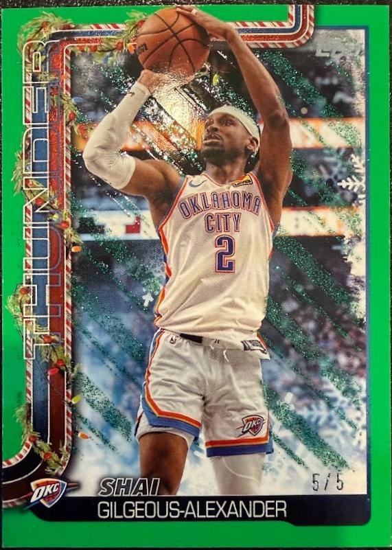 Shai Gilgeous-Alexander [Green Glitter] #H90