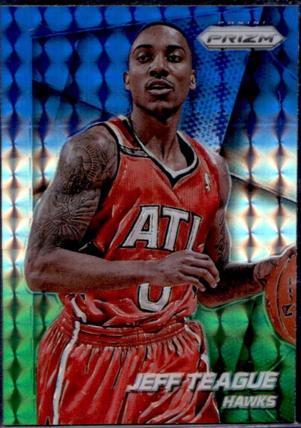 Jeff Teague [Blue and Green Prizm] #75