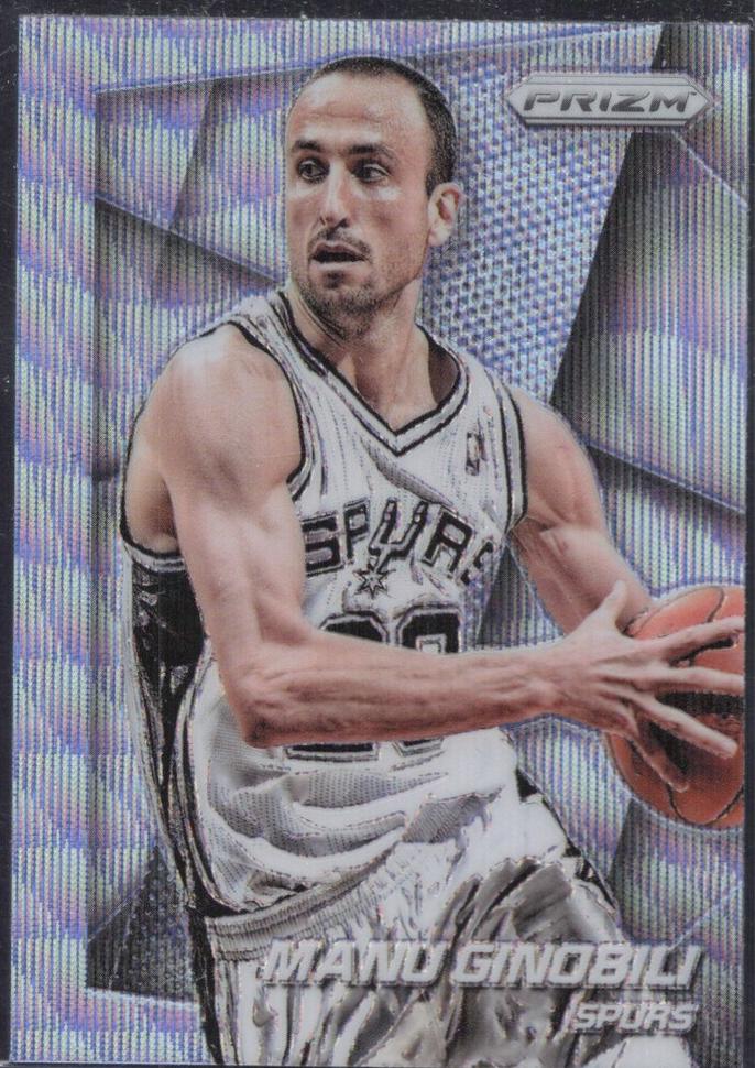 Manu Ginobili [Blue Wave Prizm] #68