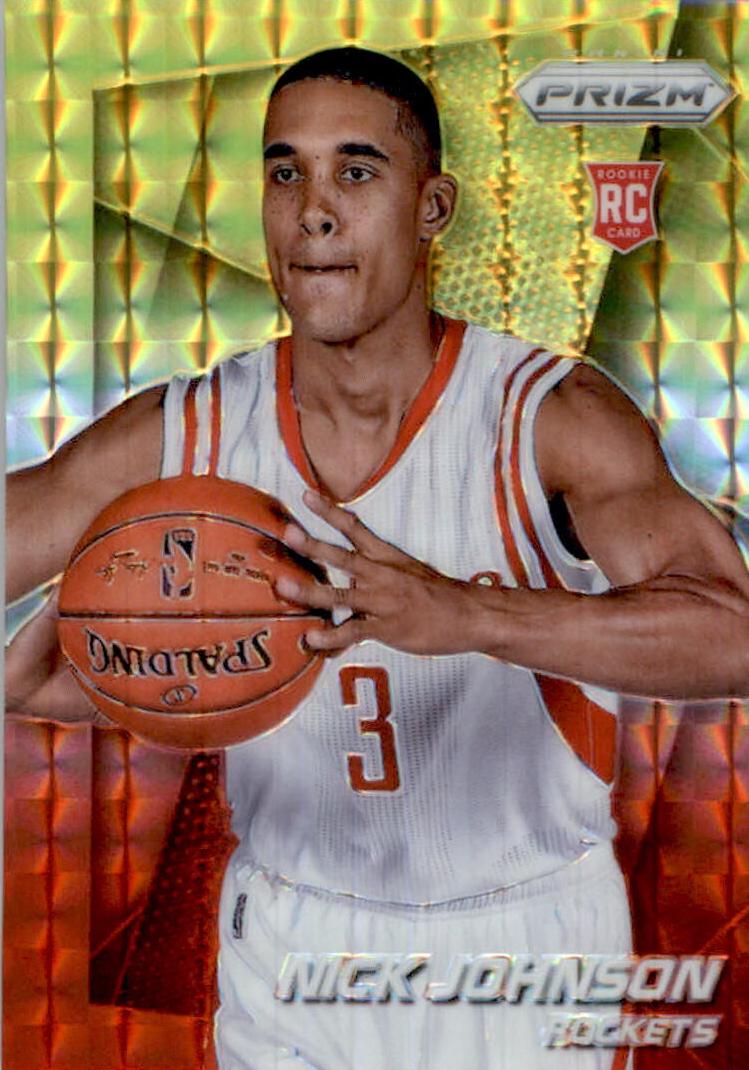 Nick Johnson [Yellow and Red Mosaic Prizm] #284
