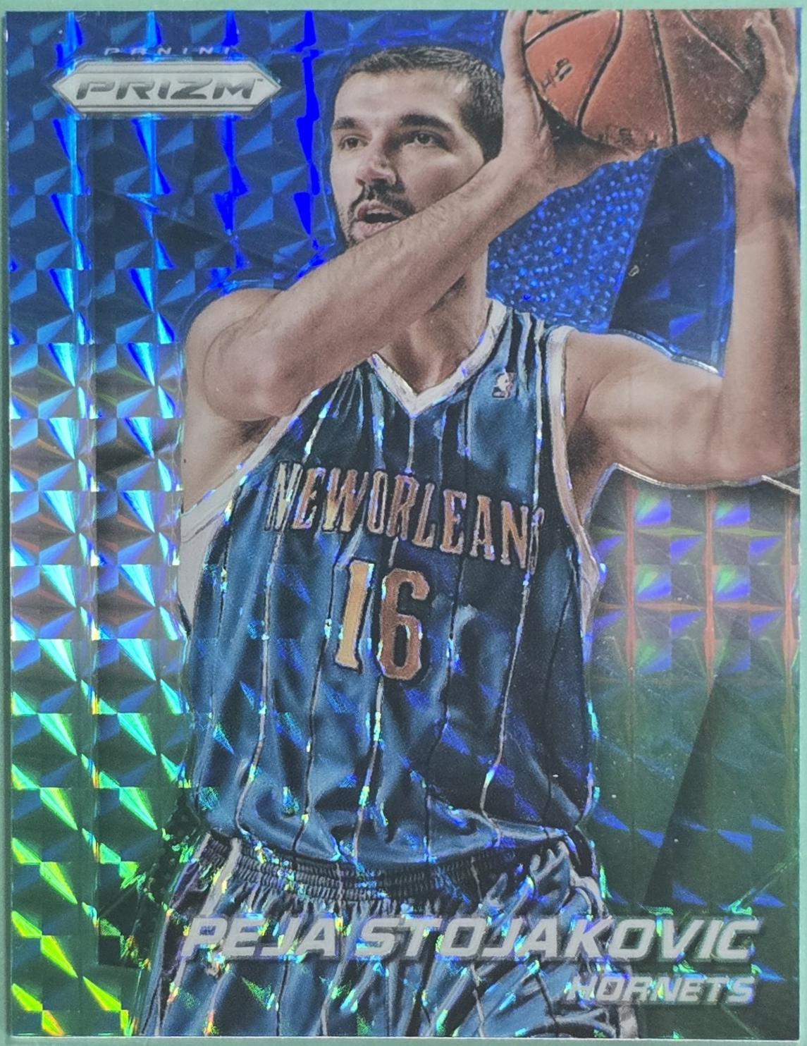 Peja Stojakovic [Blue and Green Prizm] #216