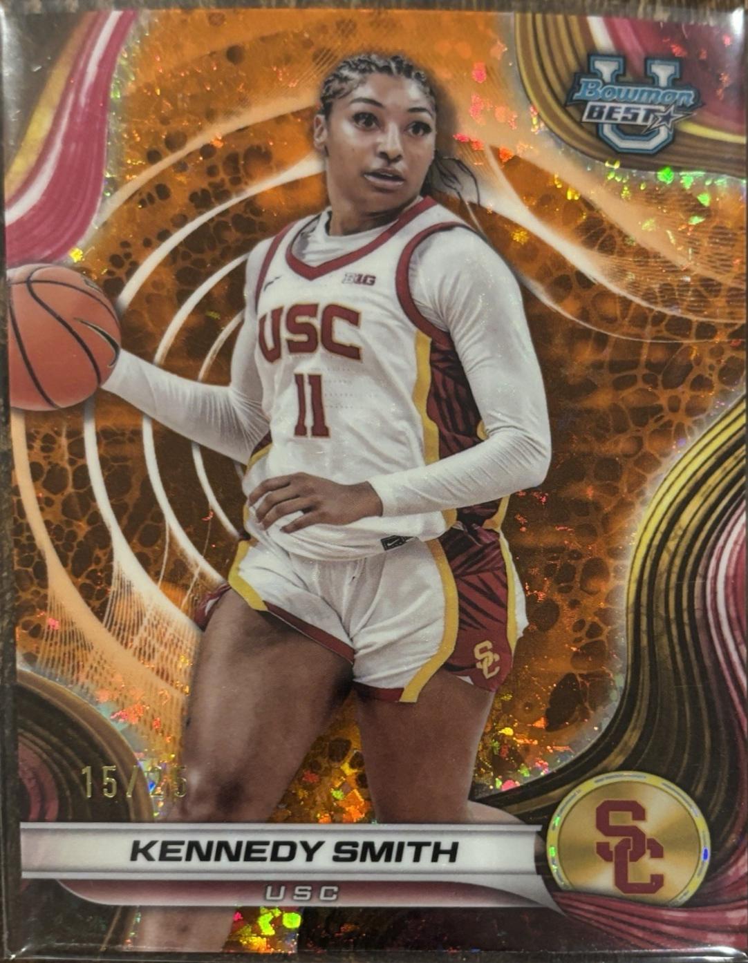 Kennedy Smith [Orange Mini-Diamond Refractor] #44