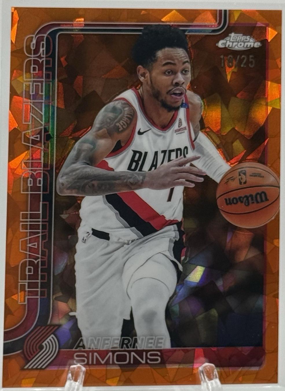 Anfernee Simons [Orange] #122