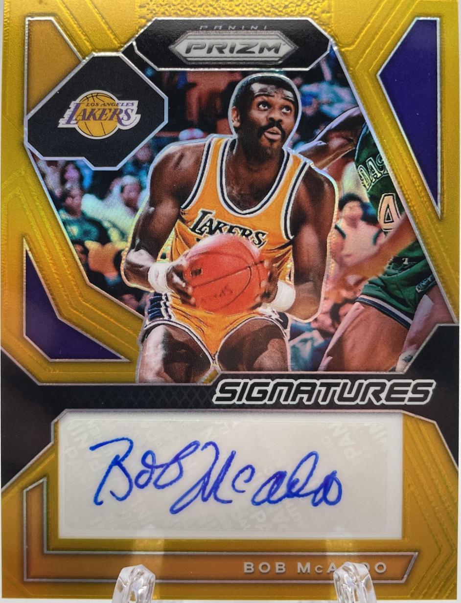 Bob McAdoo [Gold Wave Prizm] #SIG-BOB