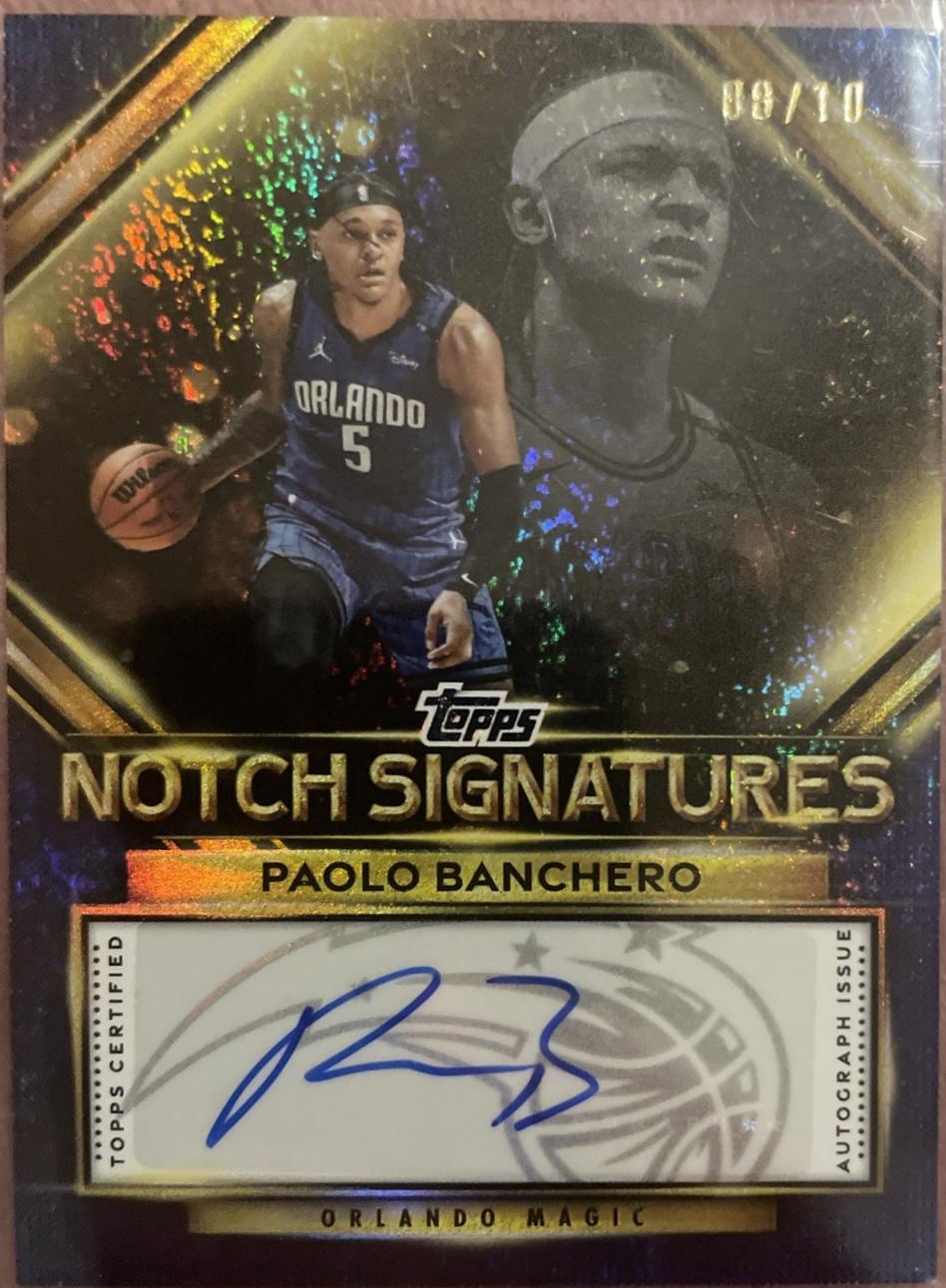 Paolo Banchero [Holo Black Foil] #TNS-PB
