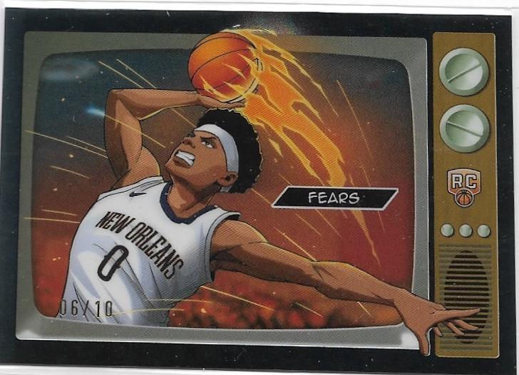 Jeremiah Fears [Black] #NBA-A23
