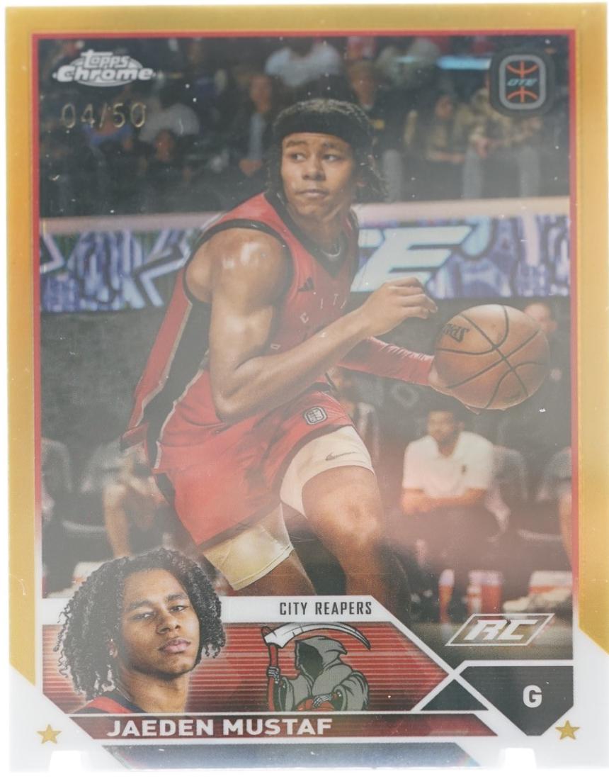 Jaeden Mustaf [Gold Refractor] #64