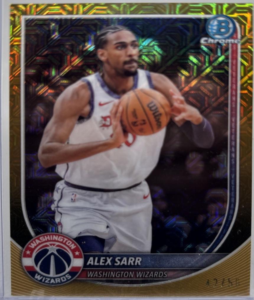 Alex Sarr [Gold Mojo] #BCV-99