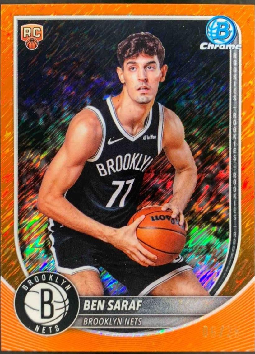 Ben Saraf [Orange Shimmer Refractor] #BCV-26