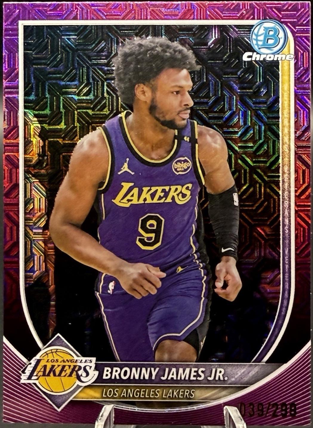 Bronny James Jr. [Fuchsia Mojo] #BCV-122