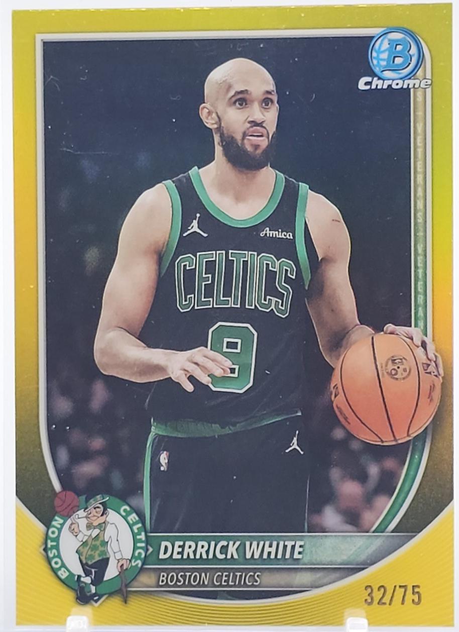 Derrick White [Yellow Refractor] #BCV-58