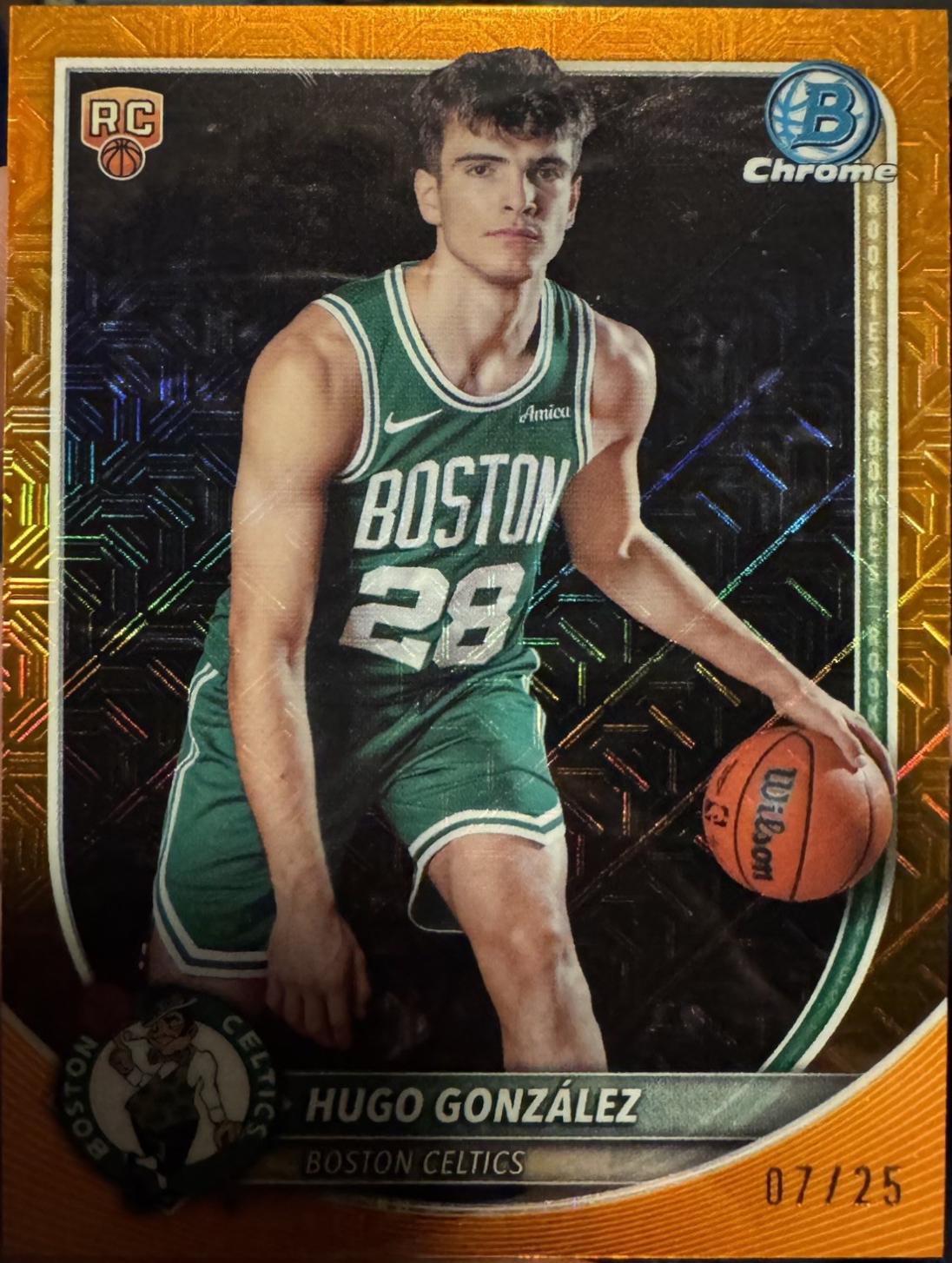 Hugo González [Orange Refractor] #BCV-28