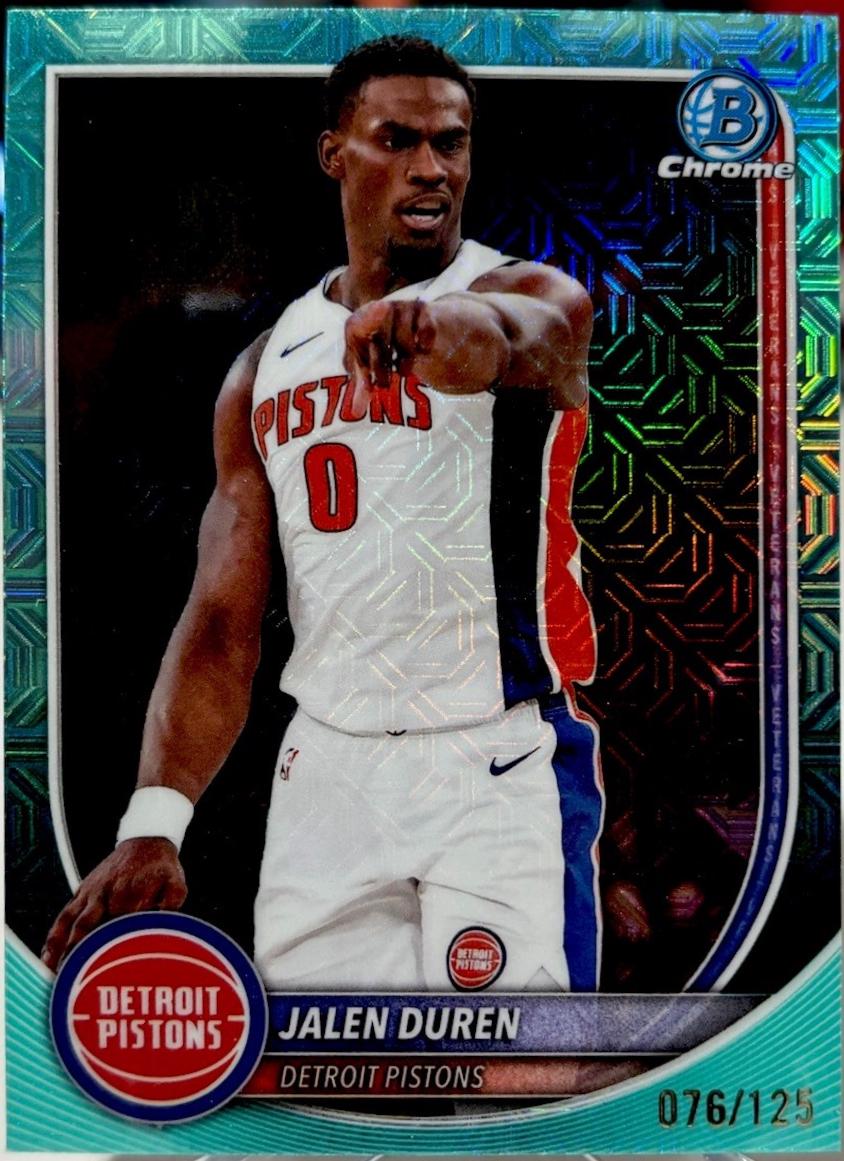 Jalen Duren [Aqua Mojo] #BCV-75