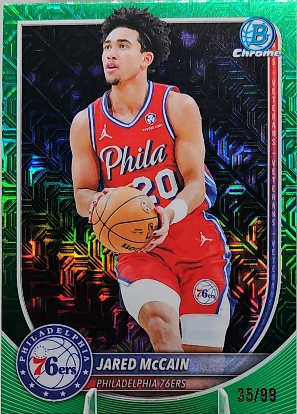 Jared McCain [Reptilian Green Refractor] #BCV-65
