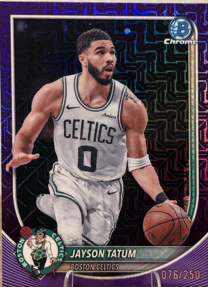 Jayson Tatum [Purple Mojo] #BCV-56