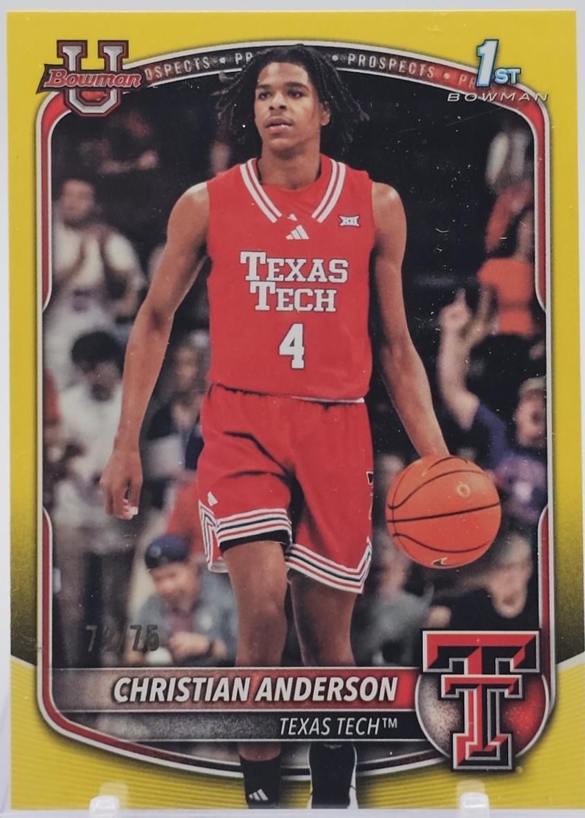 Christian Anderson [Yellow Border] #BPP-45