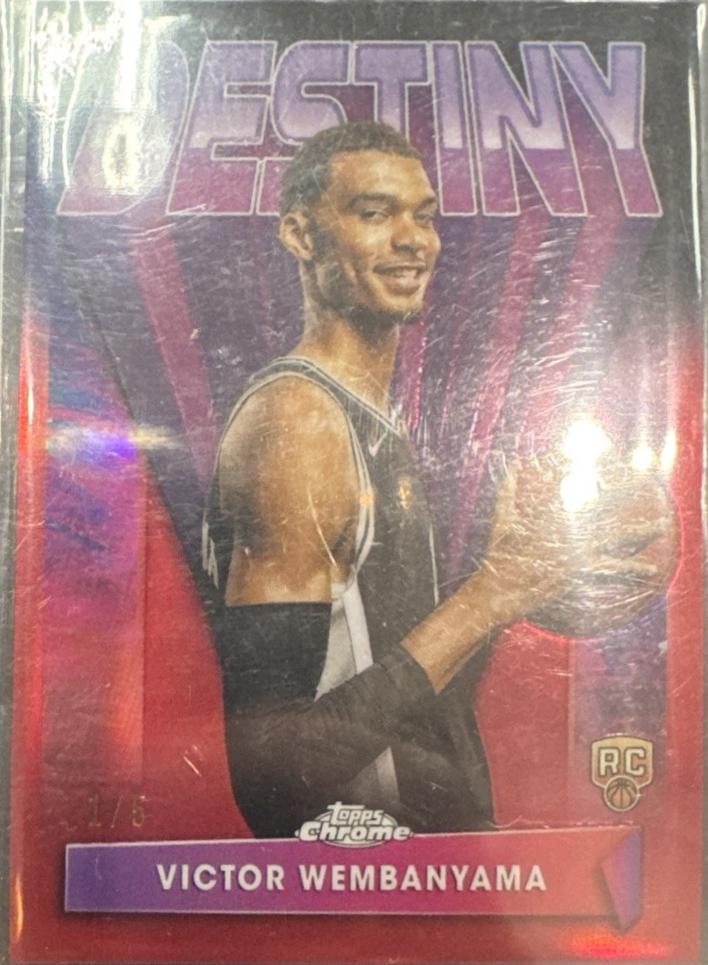 Victor Wembanyama [Red Refractor] #D-1