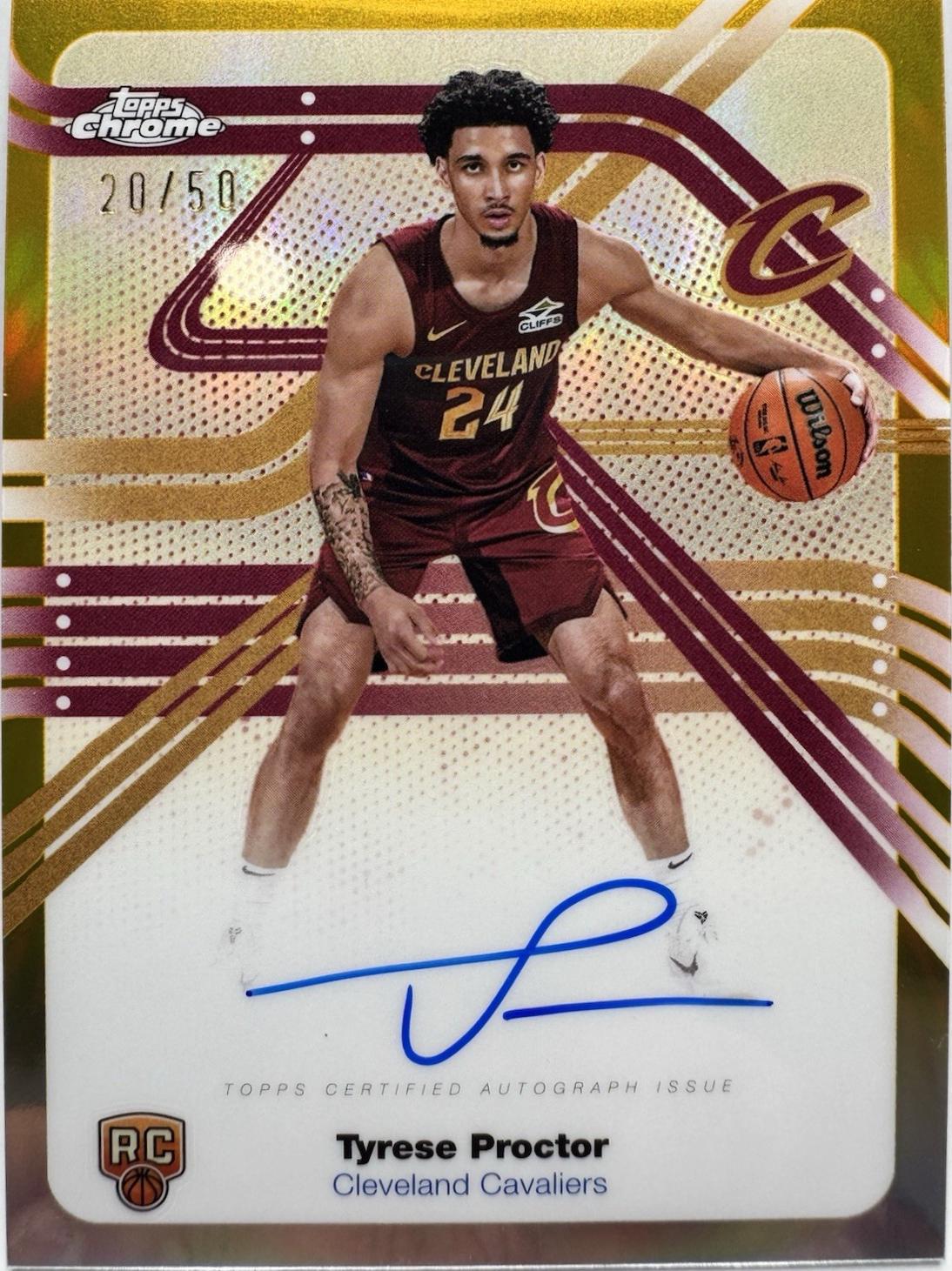 Tyrese Proctor [Gold Refractor] #NS-TP