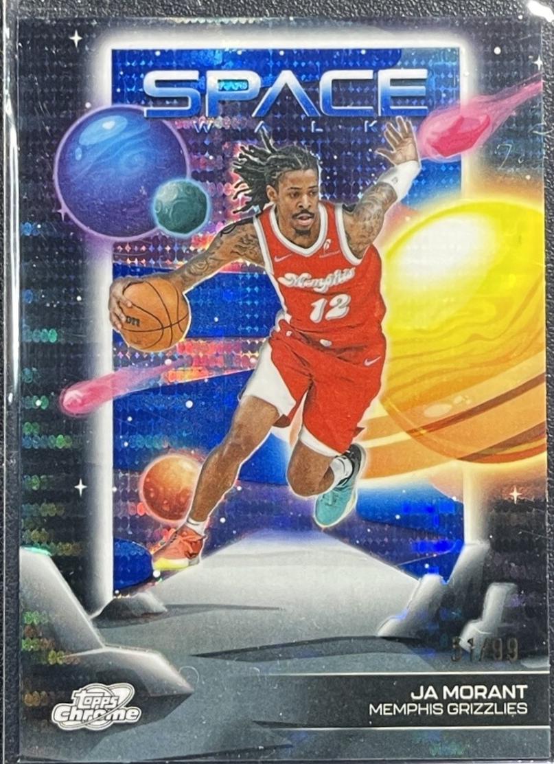 Ja Morant [Blue Moon Refractor] #SW-3
