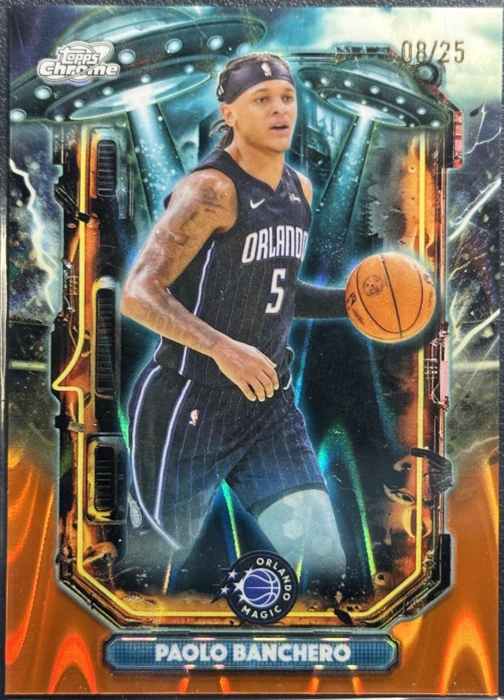 Paolo Banchero [Orange Galactic Refractor] #ET-6